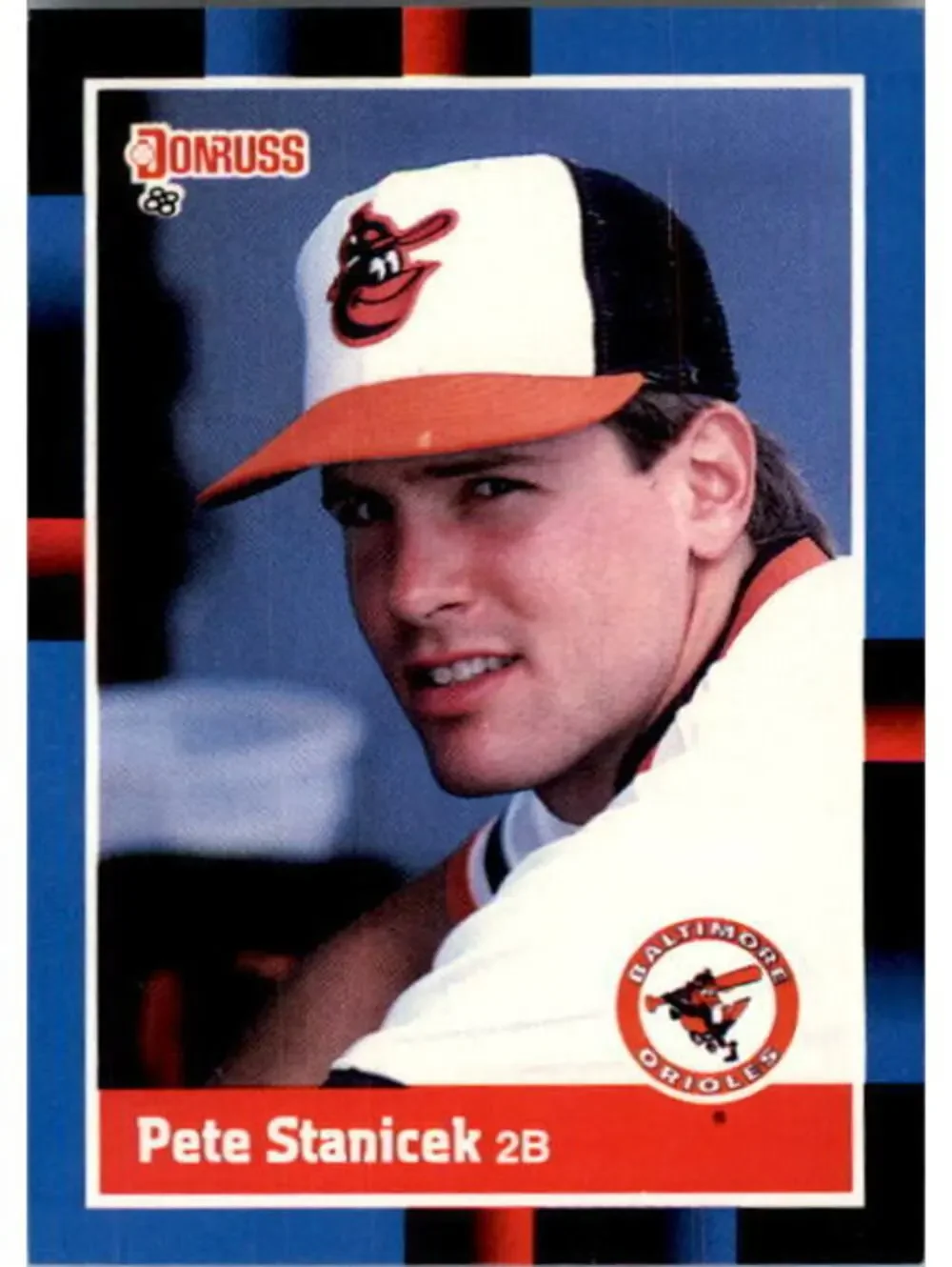 1988 Pete Stanicek Donruss Baseball Card #541